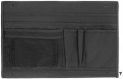 PELICAN Lid Organizer: 16 1/4 in x 10 1/2 in, 4 Compartments, 4 Openings, Hook and Loop Straps (MPN 1509). Key specifications — Compatible Manufacturer Model Number: 1500; Attachment Type: Hook and Loop Straps; Material: Leather/Nylon; Color: Black; Brand: PELICAN.