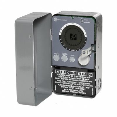PARAGON Defrost Control Timer: Digital, 15 min Max Cycle Time, SPDT-NO/NC - Enclosed Digital Defrost Timer Switches