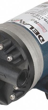 DELAVAN AG PUMPS Diaphragm Pump: Electric, 7870-111E-SB-HS, Polypropylene, Santoprene, 5 Diaphragms. Key specifications — Housing Material: Polypropylene; Brand: DELAVAN AG PUMPS.