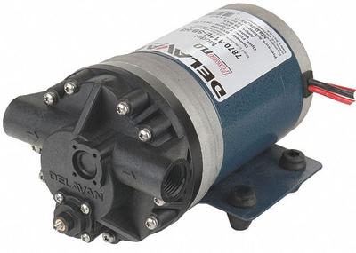 DELAVAN AG PUMPS Diaphragm Pump: Electric, 7870-111E-SB-HS, Polypropylene, Santoprene - Bypass Electric Sprayer Pumps