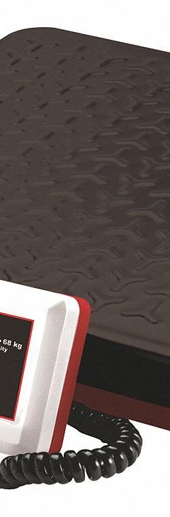 RUBBERMAID COMMERCIAL PRODUCTS Industrial Bench Scale: 12 1/4 in x 12 1/4 in, Not IP Rated, Steel (MPN FG401088). Key specifications — Readability: 1 oz; Brand: RUBBERMAID COMMERCIAL PRODUCTS; Weighing Surface Material: Steel.