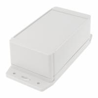 HAMMOND Enclosure: Polycarbonate, 6 in x 3 in x 2 in, NEMA 12/13/4/4X/6/6P, Screw On, Solid Cover (MPN 1555J2F42GY). Key specifications — Brand: HAMMOND; Closure Method: Screws; Knockouts: Not Included.
