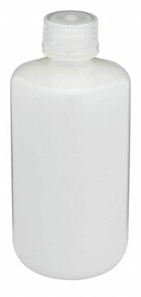GLOBE SCIENTIFIC Sampling Bottle: HDPE, 8.45 fl oz, 250 mL, Natural, 24-415 mm Screw Closure Size (MPN 7060250). Key specifications — Body Color: Natural; Closure Attached: Attached; Brand: GLOBE SCIENTIFIC; Pre-Cleaned: None; Closure Included: Yes.