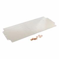 HAMMOND Inner Panel: Back Panel Panel, 13.54 in Overall Ht, 5.7 in Overall Wd, Steel, Galvanized (MPN 1590ZGRP163PL). Key specifications — Panel Style: Back Panel; Brand: HAMMOND; Finish: Galvanized; Manufacturer Part Number: 1590ZGRP163PL; Material: Steel.