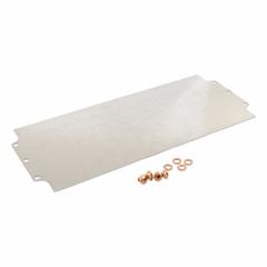HAMMOND Inner Panel: Back Panel Panel, 13.54 in Overall Ht, 5.7 in Overall Wd, Steel, Galvanized (MPN 1590ZGRP163PL). Key specifications — Panel Style: Back Panel; Brand: HAMMOND; Finish: Galvanized; Manufacturer Part Number: 1590ZGRP163PL; Material: Steel.