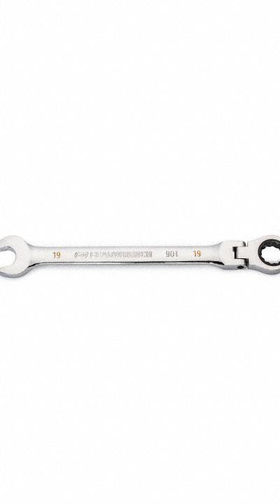 GEARWRENCH Combination Ratcheting Wrench: Alloy Steel - Metric 12-Point Ratcheting Combination Wrenches