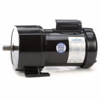 LEESON AC Gearmotor: Parallel, Single Output Shaft, Capacitor-Start, TEFC, 59 RPM, 0.25 hp Input (MPN 107005.00). Key specifications — Brand: LEESON; Full Load Current: 5.4/2.7 A.