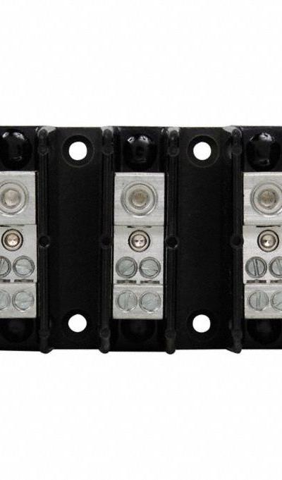 BUSSMANN Power Distribution Block: Open - Open Blocks with Lugs