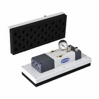 SCHMALZ Large Area Vacuum Gripping System: FQE Xc, 35 Suction Cells, 3 Ejectors, 300 mm Overall Lg (MPN 10.01.44.00441). Key specifications — attr1015376: 10.01.44.00441; attr1015378: Normally Open; attr1015388: Foam.