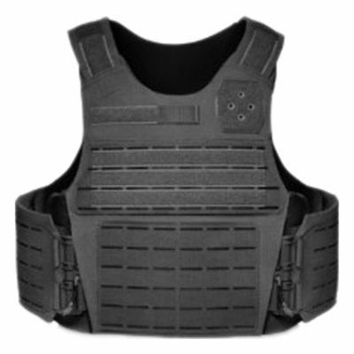 GH ARMOR SYSTEMS Body Armor Vest: Gray, Men's, 500 Denier Cordura Nylon, Hard Plate - Tactical Plate Carriers with Cummerbund