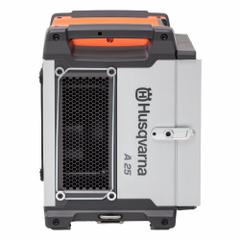 Air Scrubber: Aluminum/Polypropylene, Negative Air Pressure, 269 sq ft Max Coverage Area, Front, UL (MPN 970652302). Key specifications — Brand: HUSQVARNA; Includes Filter: Air Filter Included.