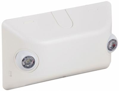 DUAL-LITE Emergency Light: LED, Dry Location Rated, 1 W Lamp Watt, 120/277V AC, 2 W Emergency Watt - Plastic Emergency Lights