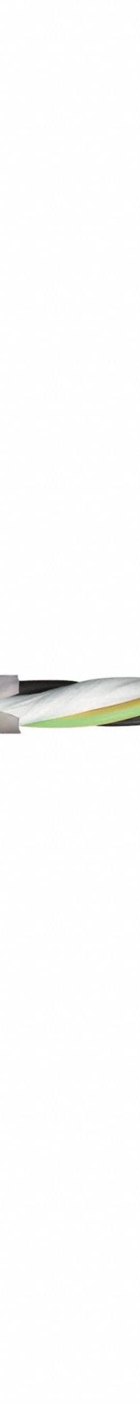 CHAINFLEX VFD Servo Motor Cable: (4) 16 AWG (1.5)/(4) Shielded 20 AWG (0.5), Orange, PUR Jacket (MPN CF27-15-05-04D). Key specifications — Conductor Grouping: (4) 16 AWG/(4) Shielded 20 AWG; Includes Ground: Yes; Overall Length: Order by the Foot; Minimum Bend Radius Factor - Fixed: 4 x OD; Minimum Bend Radius Factor - Flexible: 6 x OD; Brand: CHAINFLEX.