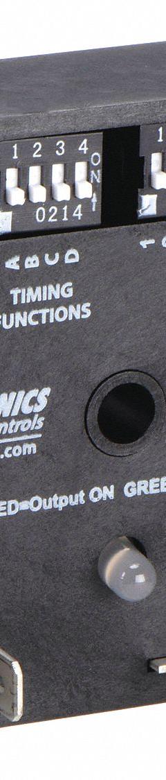 AIROTRONICS Multi-Function Encapsulated Timing Relay: Surface Mounted, 24V DC, 10 A (MPN MC4003631H). Key specifications — attr866847: Single Shot; attr866854: Surface; attr866861: 24V DC; attr866841: AIROTRONICS.