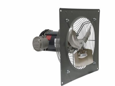 CANARM Panel Exhaust Fan: Direct Drive, 12 in Blade, 1/3 hp, 1,670 cfm, 230/460V AC - Hazardous Location Direct-Drive Panel Exhaust Fans