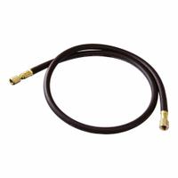 JB INDUSTRIES Hose: 5 ft Lg, 0° Angle, Black, Rubber/Kevlar®, Single Hose, Anti-Blowback Valve (MPN CL64-60). Key specifications — Brand: JB INDUSTRIES; Includes Valve: Yes.
