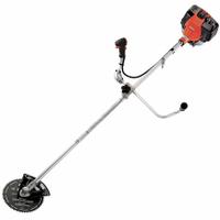 ECHO Gas-Powered Brush Cutter: 10 in Cutting Wd, 0.1 in Line Dia, 60.2 in Shaft Lg, 42.7 cc (MPN SRM-410U). Key specifications — Brand: ECHO; Cutting Width: 10 in; Engine Cycle: 2-Cycle; Shaft Length: 60.2 in; Shaft Type: Straight; Interchangeable Head: No.