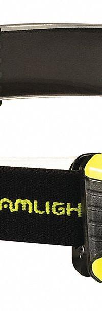 STREAMLIGHT Headlamp: 200 lm Max. Brightness, 38 hr Max Run Time, 95 m Max Beam, 3 Light Outputs (MPN 61421). Key specifications — Brand: STREAMLIGHT; Battery: 3 AAA.