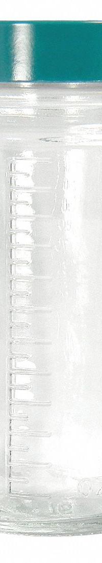 APPROVED VENDOR Mixing/Storage/Sampling Bottle: 120 mL, 48-400, Colorless, Visible Particulate (MPN GLC-01503). Key specifications — Brand: APPROVED VENDOR; Graduated: Yes; Pre-Cleaned: Visible Particulate; Body Color: Colorless; Screw Closure Size: 48-400.