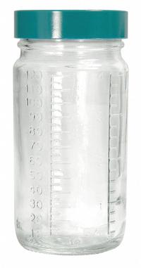 APPROVED VENDOR Mixing/Storage/Sampling Bottle: 120 mL, 48-400, Colorless, Visible Particulate (MPN GLC-01503). Key specifications — Brand: APPROVED VENDOR; Graduated: Yes; Pre-Cleaned: Visible Particulate; Body Color: Colorless; Screw Closure Size: 48-400.