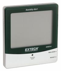 EXTECH Digital Hygrometer: 10%to 99% Humidity Range, Humidity, Built-In (MPN 445814). Key specifications — Primary Scale: Humidity; Secondary Scale: Dew Point/Temperature; Display Type: Digital; Brand: EXTECH.