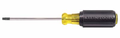 KLEIN TOOLS General Purpose Torx Screwdriver: Long Lg, Steel, Torx Tip, T20 Tip Size - General Purpose Torx Screwdrivers