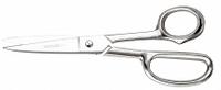 HERITAGE Carpet Shears: Right-Hand, 8 1/4 in Overall Lg, Straight, Nickel Chrome, Pointed, Silver (MPN GP718C). Key specifications — attr308500: Nickel Chrome; attr308502: Silver; attr308505: Right-Hand; attr308522: Carpet and Heavy Fabric; attr324896: HERITAGE.