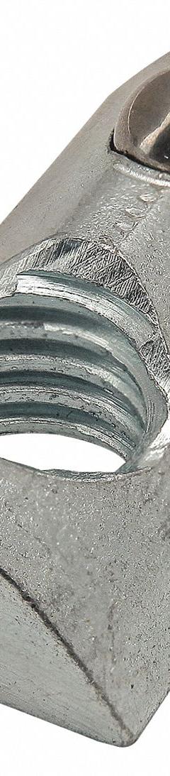 Drop-In T-Nut: M8 Size, 7 mm Thread Lg, 40 Series, Zinc-Plated, Steel (MPN 40-3915). Key specifications — Fastener Type: T-Nut; Material: Steel; Finish: Zinc-Plated; T-Slot Fastener Type: T-Nut; Compatible Series: 80/20 40 Series; System of Measurement: Metric; Brand: 80/20 INC; Mounting Type: Roll-In.