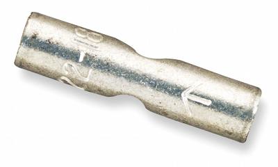 3M Butt Splice Connector: Bare, For Wire Size 22 AWG – 18 AWG, 600 V - Non-Insulated Butt Splice Connectors