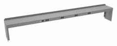 TENNSCO Electronic Riser: 96 in Overall Wd, 10 in Overall Dp, Gray, Carbon Steel, Steel, 12 in (MPN REI-1096-WK-1). Key specifications — Includes Mounting Hardware: Yes; Color: Gray.