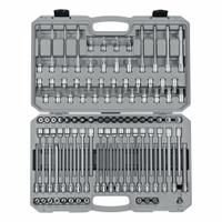 TEKTON Socket Bit Set: 51 or More Pieces, 3/8 in Drive Size, 110 Pieces, 20 1/4 in Overall Lg (MPN SHB91317). Key specifications — attr1216280: Fixed Insert; attr1216283: TEKTON; attr1225718: T10 to T60 (Torx); attr1227491: 3/8 in.