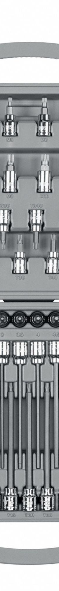 TEKTON Socket Bit Set: 51 or More Pieces, 3/8 in Drive Size, 110 Pieces, 20 1/4 in Overall Lg (MPN SHB91317). Key specifications — attr1216280: Fixed Insert; attr1216283: TEKTON; attr1225718: T10 to T60 (Torx); attr1227491: 3/8 in.