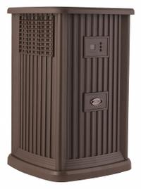 Portable Humidifier: Evaporation, 7.5 gal Daily Humidification Output, Cool, Pedestal Housing, Brown (MPN EP9 500). Key specifications — Brand: AIRCARE.