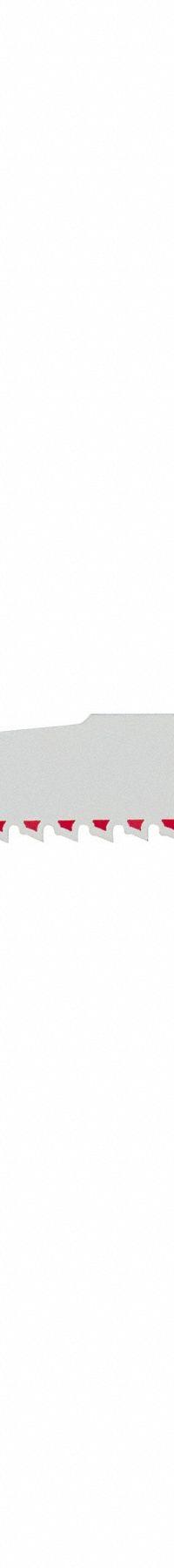 MILWAUKEE Reciprocating Saw Blade: 5 Teeth per Inch, 9 in Blade Lg, 0.05 in Blade Thick, 25 PK (MPN 48-00-8036). Key specifications — attr1109198: 5; attr1109200: Rigid for Straight Cuts; attr1109201: Straight; attr1109209: MILWAUKEE.