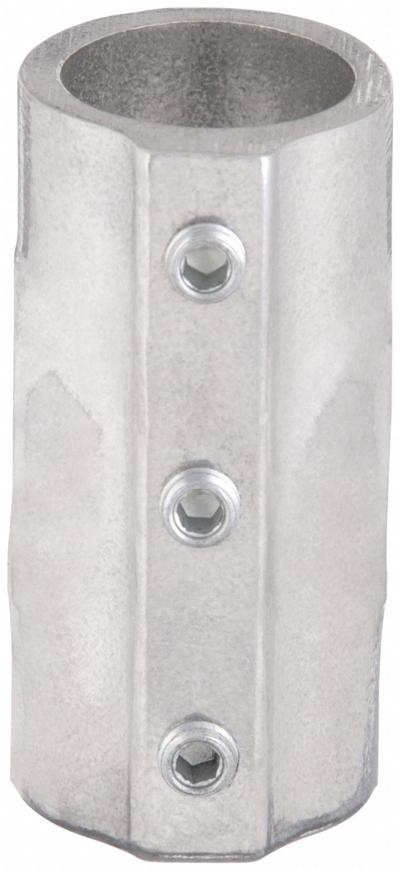 HOLLAENDER Structural Pipe Fitting: Cross-E, Cross, 1 1/2 in For Pipe Size - Aluminum Crosses & Tees