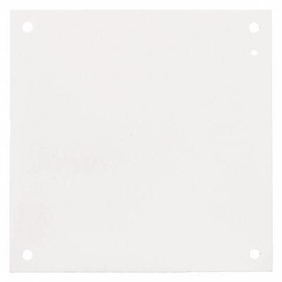 HOFFMAN Interior Panel: Back Panel Panel, 17 in Overall Ht, 17 in Overall Wd, Steel - Interior Mounting Panels