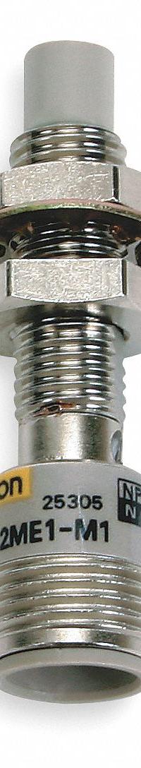 OMRON Inductive Cylindrical Proximity Sensor: Built-in Connector, Shielded, 2 Wires, M12, 24-240V DC (MPN E2E-X10Y1-M4). Key specifications — Brand: OMRON; AC Supply Voltage Rating: Not Rated; DC Supply Voltage Rating: 24-240V DC.