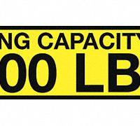 MAG-MATE Replacement Capacity Sticker: 900223, Below-the-Hook Lifting Magnets. Key specifications — Brand: MAG-MATE; Manufacturer Part Number: 900223; Product Type: Capacity Sticker.