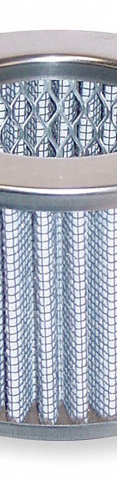 SOLBERG Filter Element: Polyester, 2.75 in Overall Ht, 2 3/8 in Inside Dia, 3 7/8 in Outside Dia (MPN 843). Key specifications — attr59866: 843; attr59869: SOLBERG; attr59875: IVF-01.