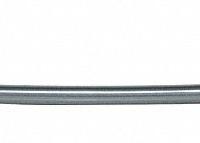 TAYMOR Curved Shower Rod: 1 in Overall Wd, Stainless Steel, Satin Nickel (MPN 01-C6289SN). Key specifications — Brand: TAYMOR; Finish: Satin Nickel; Material: Stainless Steel; Includes: Flanges.