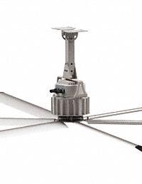 SKYBLADE Ceiling Fan: 57,521 cfm Airflow, 12 ft Blade Dia, Variable Speeds, 110/230V AC, Gray, GPROP (MPN GPROP-1236-612-1). Key specifications — Voltage: 110/230V AC; Light Kit: No; Series: GPROP; Number of Speeds: Variable; Phase: Single; Current: 11.7 A; Brand: SKYBLADE.