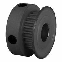 DAYTON Timing Pulley: Modified Curvilinear, Fixed, For GT Timing Belt Section, For 3 mm Belt Wd (MPN 22-2P03-6CA3). Key specifications — Brand: DAYTON; Finish: Clear Anodized; For Belt Series: Powerhouse®.