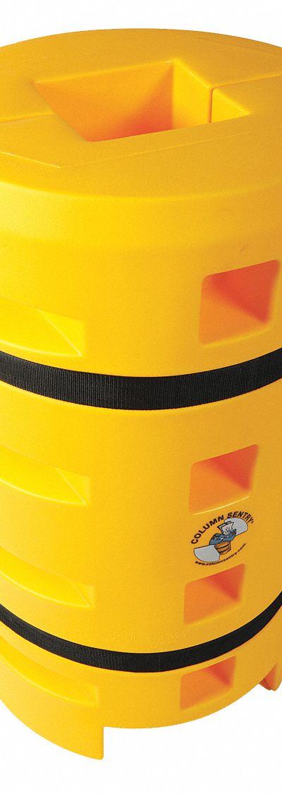 SENTRY Column Protector: 8 in - Column Protectors with Square Centers