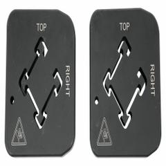 WILTON Blades: (2) Identical Blades, For 2 1/8 in Strut Wd, For 2 1/8 in Strut Ht (MPN 28932). Key specifications — attr1254160: 28910; attr1254169: 4D22; attr1254180: (2) Identical Blades; attr1254186: 28932; attr1254165: B-Line.