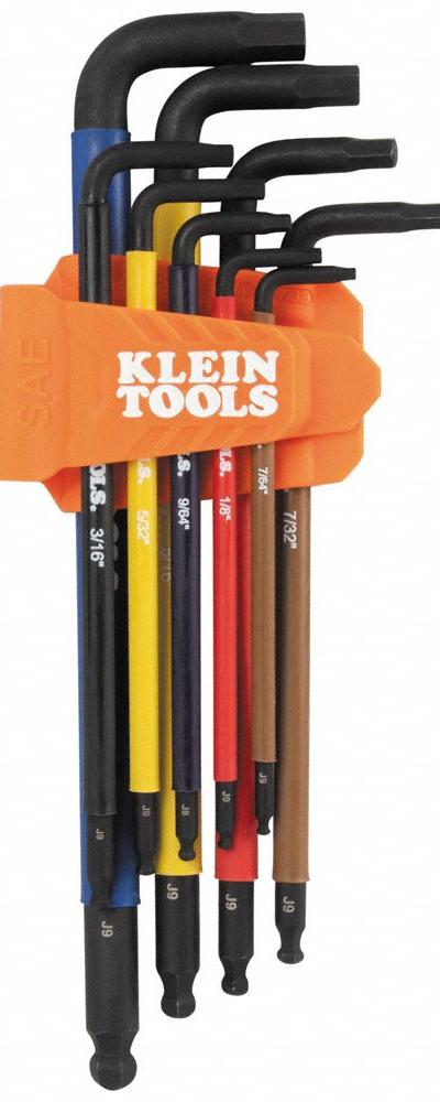 KLEIN TOOLS: 6 - Color-Coded Hex Key Sets