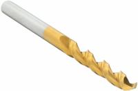 CLEVELAND Screw Machine Drill Bit: #52, 135° Split Point, TiN-Coated Cobalt, Fast Spiral (MPN C14439). Key specifications — attr1233209: 0.0635.