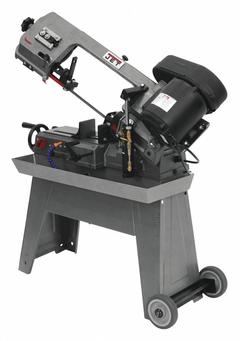 JET Band Saw: 7 1/2 in x 5 in, 85 to 200 SFPM, 45° , 90°, 9.0/4.5 A, 1 Phase, 115V AC (MPN 414461). Key specifications — attr313019: 9.0/4.5 A; attr313020: 1; attr313018: 45° , 90°; attr313016: 7-1/2 in x 5 in; attr313017: 85 to 200 SFPM; attr325084: JET.