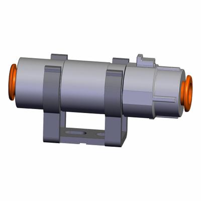 SMC In-Line Air Filter: ZF, 12 mm Inlet, Push-to-Connect, -100 kPa to 1 MPa - In-Line Vacuum Suction Filters