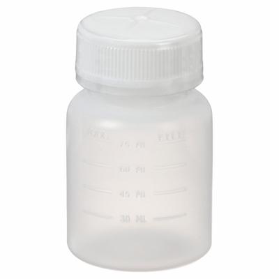 APPROVED VENDOR Laboratory Jar: HDPE, Polypropylene, 2.5 fl oz, 49 mm Body Dia, 76.2 mm Ht - HDPE Lab Jars