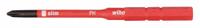 WIHA Insulated Screwdriver Blade: Phillips Head, Insulated Screwdriver Blade, Imperial, Std, Hex (MPN 28317). Key specifications — attr1119772: Steel; attr1119779: WIHA; attr1119769: #1; attr1119776: Hex; attr1119778: Standard.